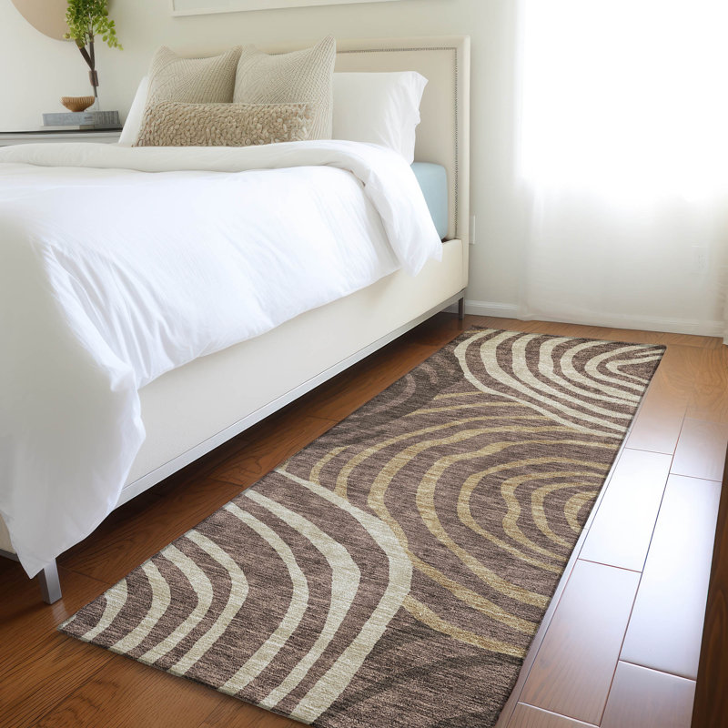 Leis Abstract Indoor Rug, Runner 2'3" x 7'6"