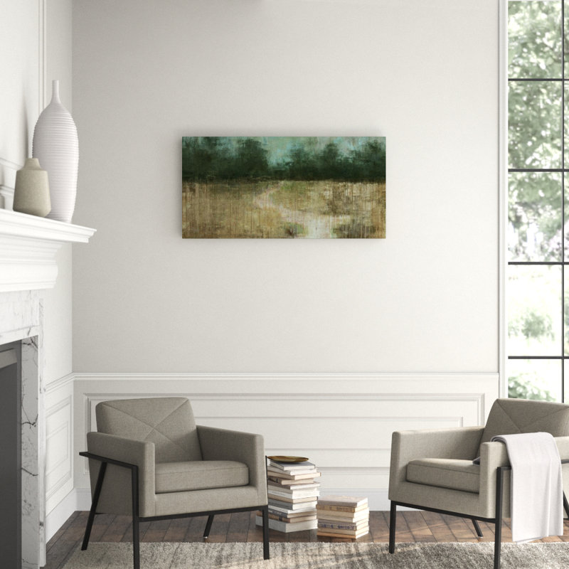 White Water III Print by Maeve Harris, 24" H x 48" W x 1.5" D, Glass Coat