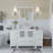  54" Single Bathroom Vanity Set with Mirror-27042779