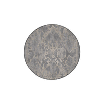 Machine Washable Gray Area Rug