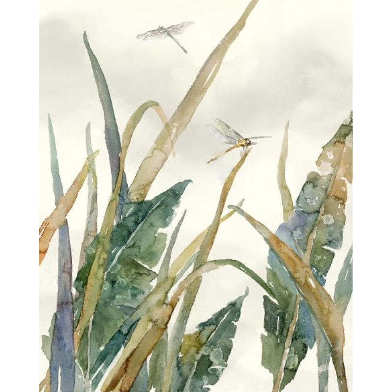 Tropical Breeze II Print by Sara Brown, Glass Coat, 30" H x 24" W x 1.5" D