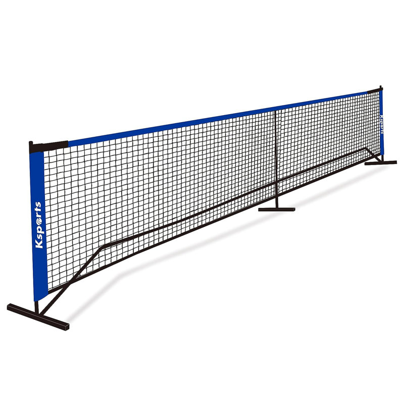 Ksports Pickleball Set w/22' Net, LED Shuttlecocks, Carry Bag & Game Balls, Blue