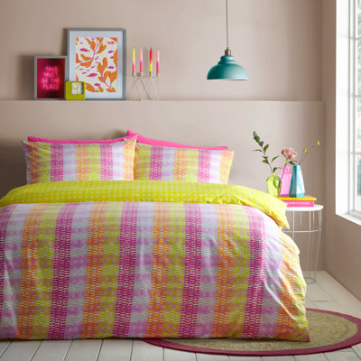 Cotton Blend Bedding with Pillowcases