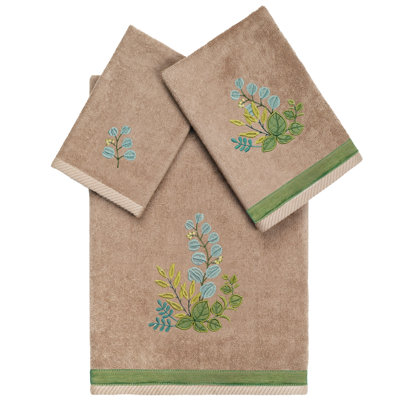  Ensemble de serviettes 3 pièces Botanica