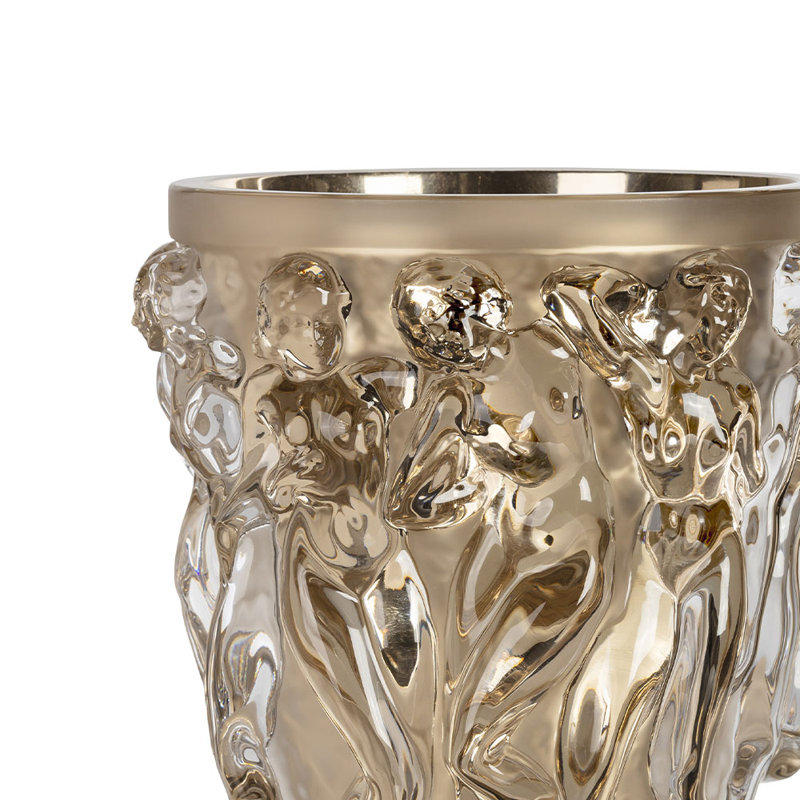Bacchantes Handmade Crystal Table Vase