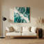 «Lyrical Abstraction 81», art mural en métal vert-117924489
