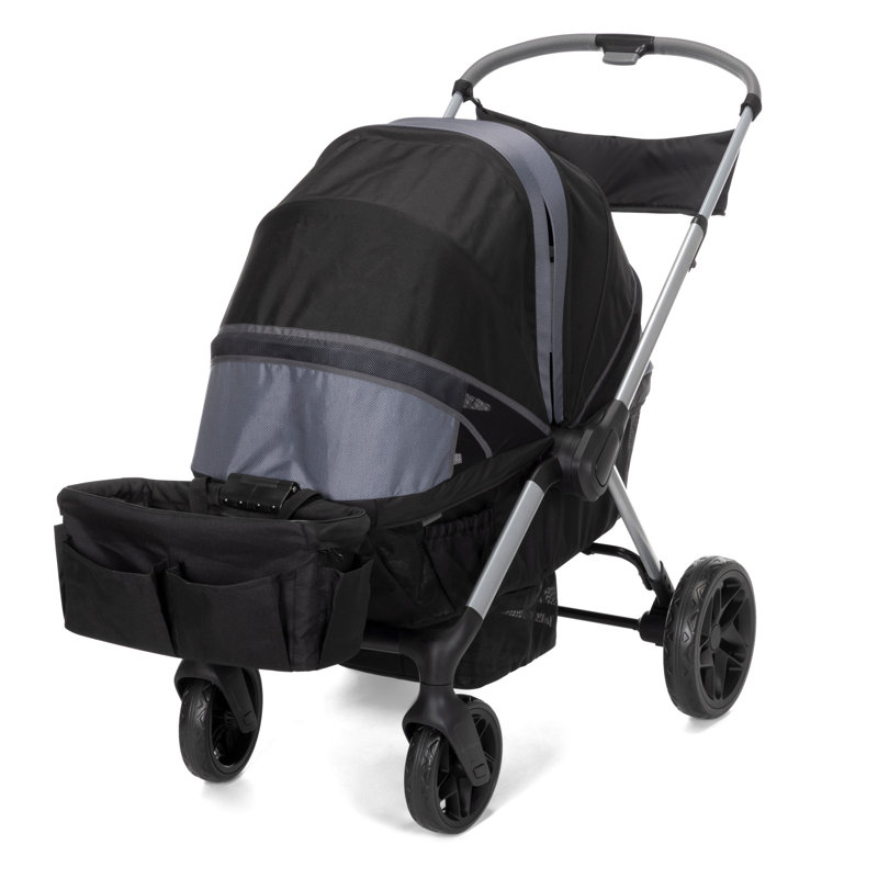 Summit Wagon Multi-Child Stroller, Gray/Black