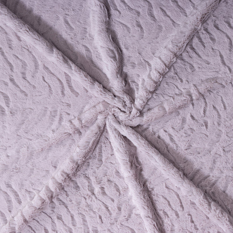Couverture en polyester Cuddle Dog, Glace rose, 58 po x 58 po