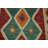 Colorful Geometric Patterned Runner Kilim Runner Rug 3x9
