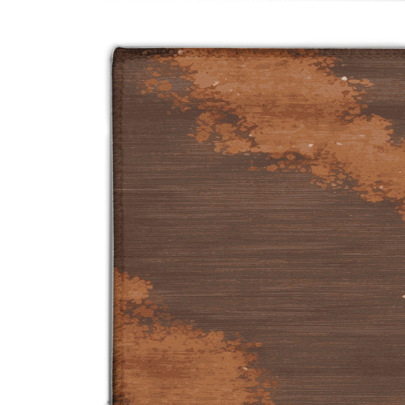 Tapis intérieur et extérieur beige Watercolor, Rectangle 4pi x 6 pi
