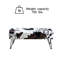 116.8cm Wide Rectangle Animal Print Standard Ottoman