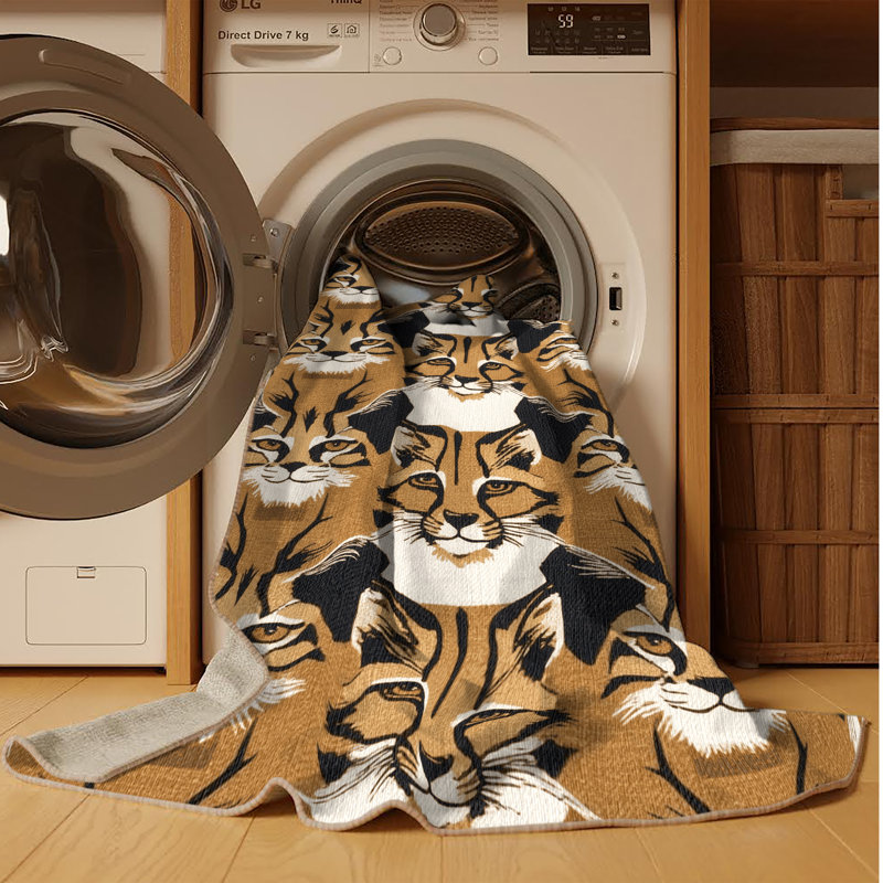 Tapis lavable Caracal, Tapis de couloir 2 pi x 5 pi
