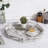 Luziano Octagonal Wood Ottoman/Coffee Table Tray