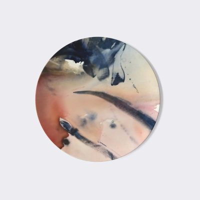 Halo Limited Edition "Riding the Current" Fine Bone China Plate No. 7 by Fanyu Lin