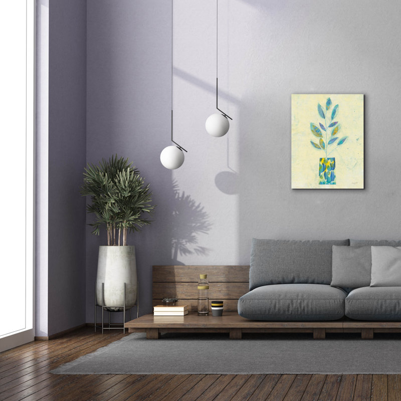 Toile épique Graffiti «Vibrant Vase» par Courtney Prahl, 26 po x 34 po