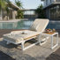 Orlenae Outdoor Adjustable Chaise Lounge Set With Side Table & Cushion