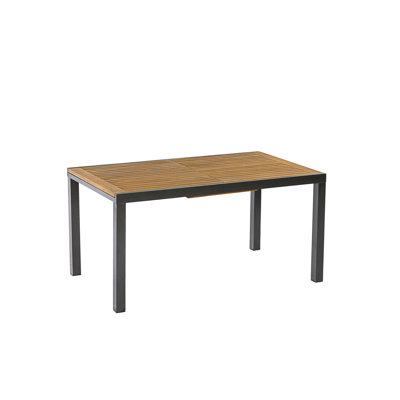 Whelchel Rectangular Wood Extendable Outdoor Dining Table , 200cm cm W 90cm cm D