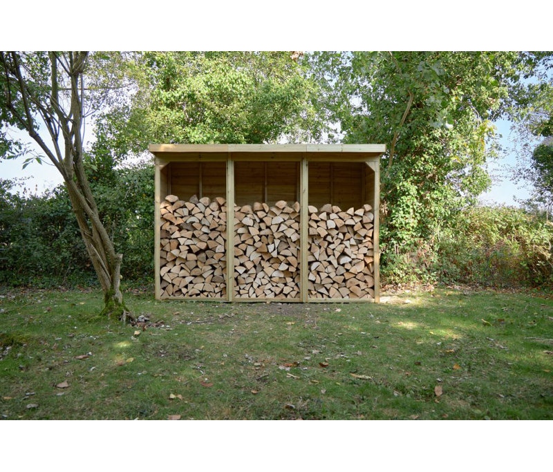 272.1 W x 87 D Wood Log Store