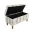 Banc de rangement rembourré 100% polyester Besart-1155671057