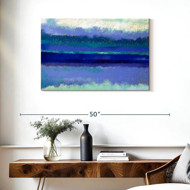 Avery Blue Waves, 24" H x 36" W