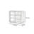 Rounded Corner Floor-Standing Accent Cabinet