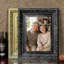 Cadre photo mural noir 1PC pour photos de 5 po x 7 po et affichage de photos de tous les jours