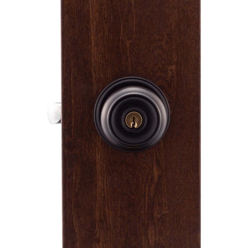 Bouton de porte Colonial, Bronze toscan