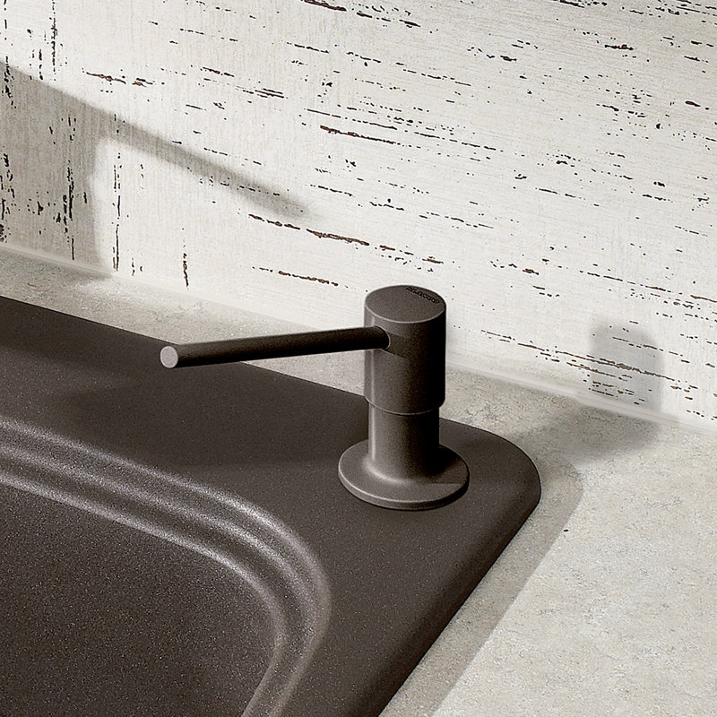 Torre Soap Dispenser, Café Brown