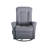 Upholstered Polyester Swivel Recliner