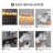 Kyneisha Bathroom Vanity Lamp Modern Crystal Vanity Lamp Bathroom Light Fixture Mirror Crystal Bathroom Vanity Lighting Fixture-1180583542-1194536713