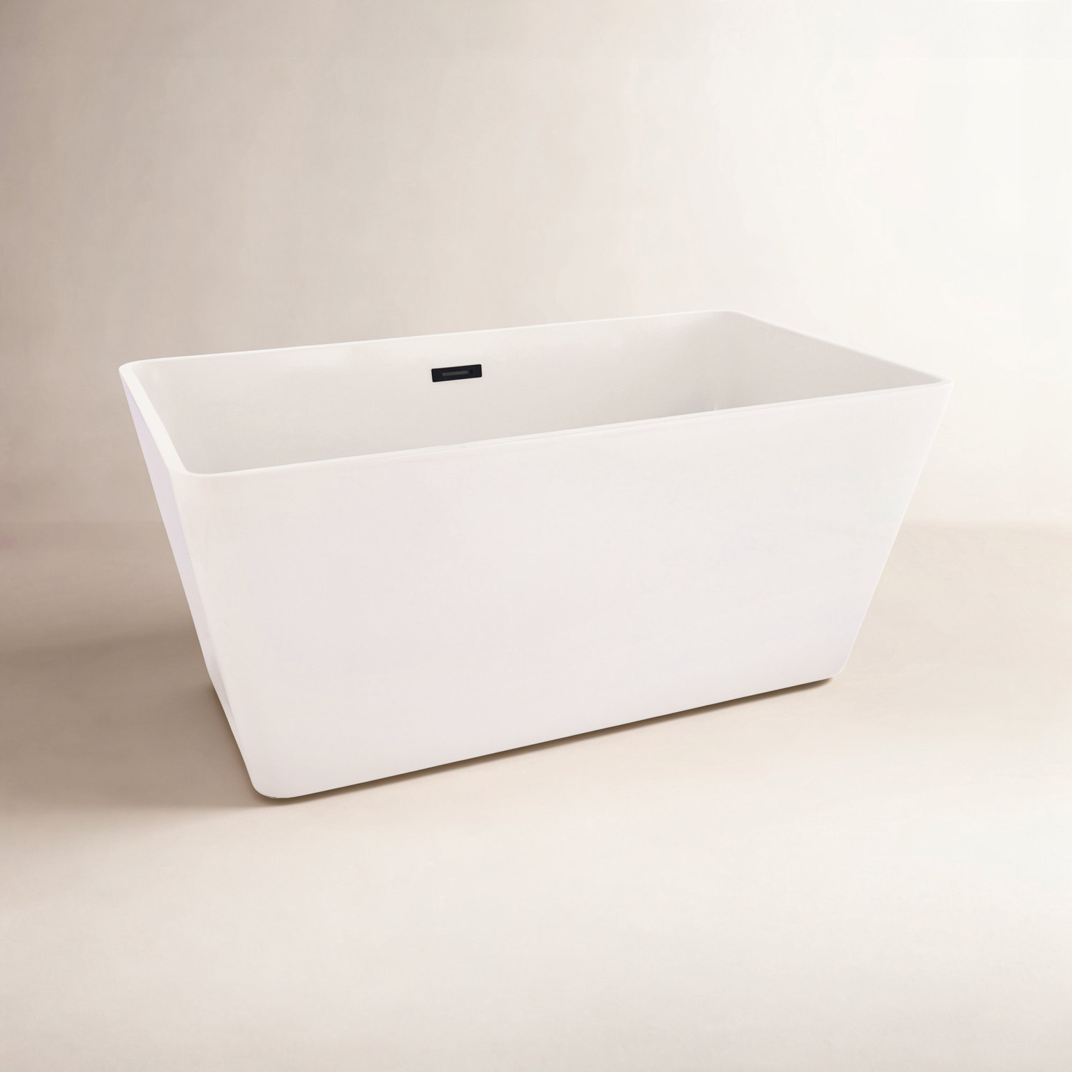 51" Acrylic Freestanding Soaking Bathtub