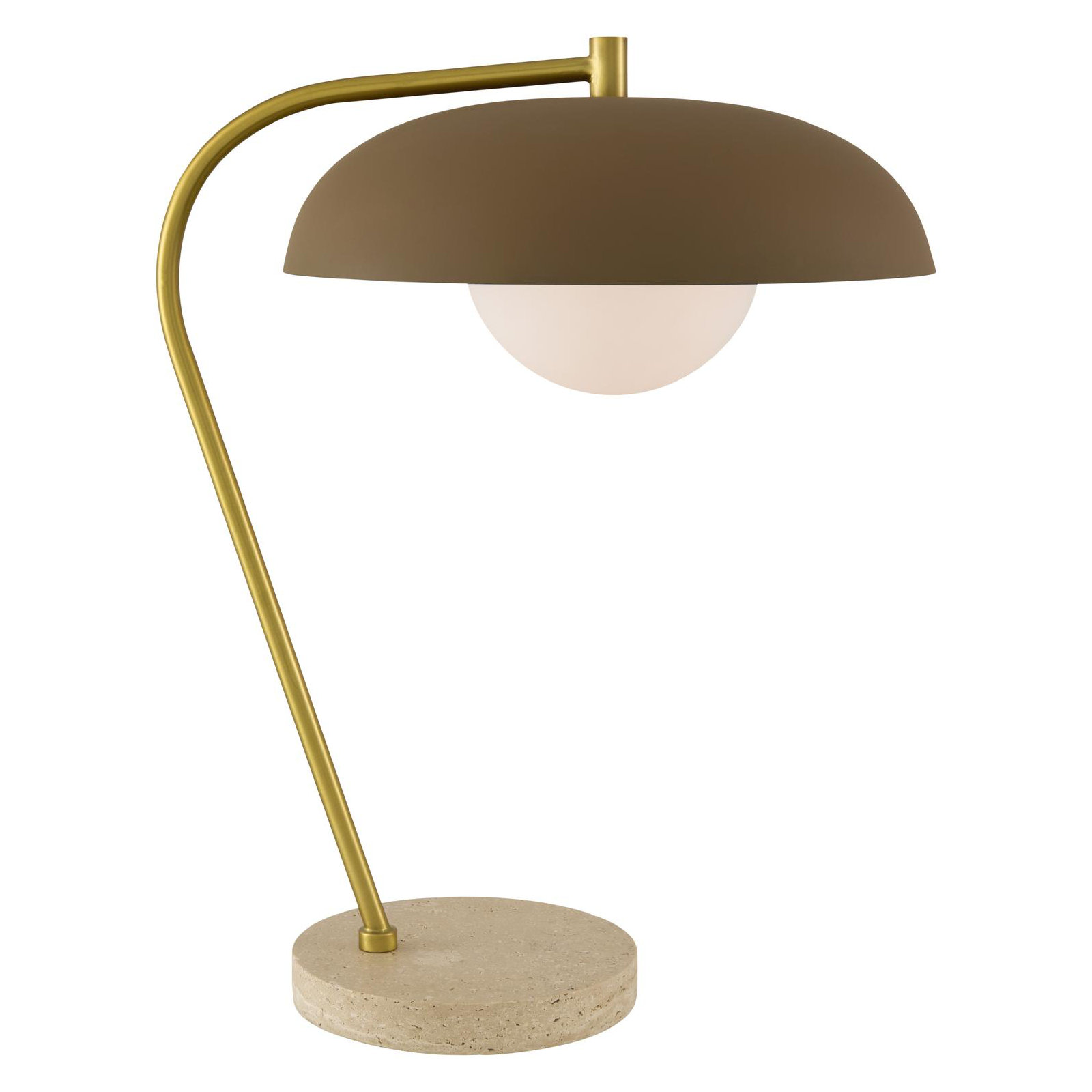 Farmington Table Lamp, Brown, Beige