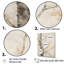 Minimalisme beige sycomore solitude encadré sur toile-1821930379-1821930382