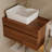 Floating Single Small Bathroom Vanity With Sink-906087987