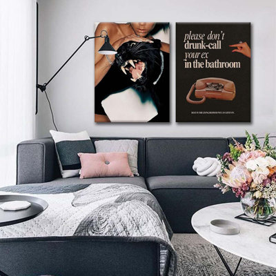 2 Piece Wrapped Canvas Print
