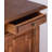 34.65" Brown Standard Solid Wood End Tables