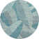 Premium Machine Washable Prisco Teal Rug