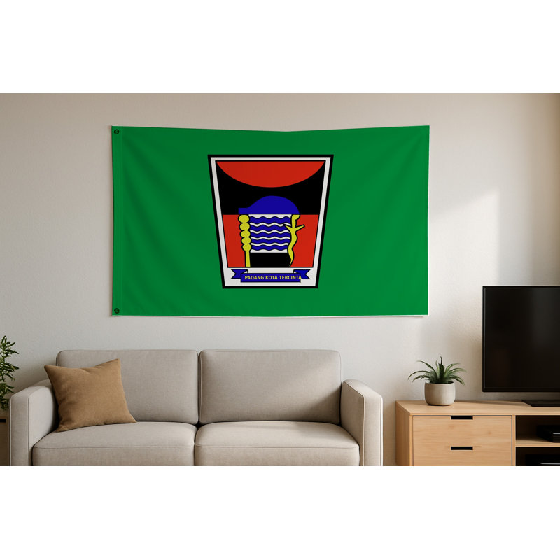 Drapeau de la ville de Padang — Drapeau