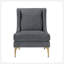 Fauteuil d'appoint moderne en chenille-217668648