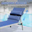 Chaises longues en aluminium pour piscine avec table d'appoint-635874286