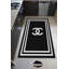 Tapis noir / blanc Buckley-797164860