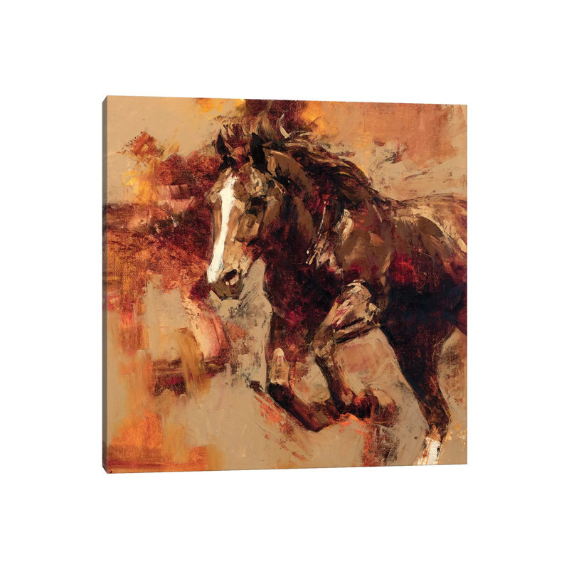 Earth, Wind, Fire by Julie T. Chapman - Wrapped Canvas Gallery-Wrapped Canvas Giclée, 45.72 cm H x 45.72 cm W