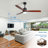 Nicola 60" W 3-Blade LED Ceiling Fan-1841774888