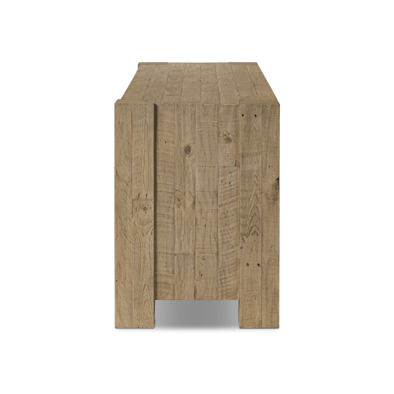 Perot 6 - Drawer Dresser, Light Blonde Pine