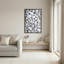 «White Smooth River Stones Close Up Texture», art mural sur toile-132751547