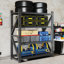 Tablettes de garage réglables robustes en métal-388181179