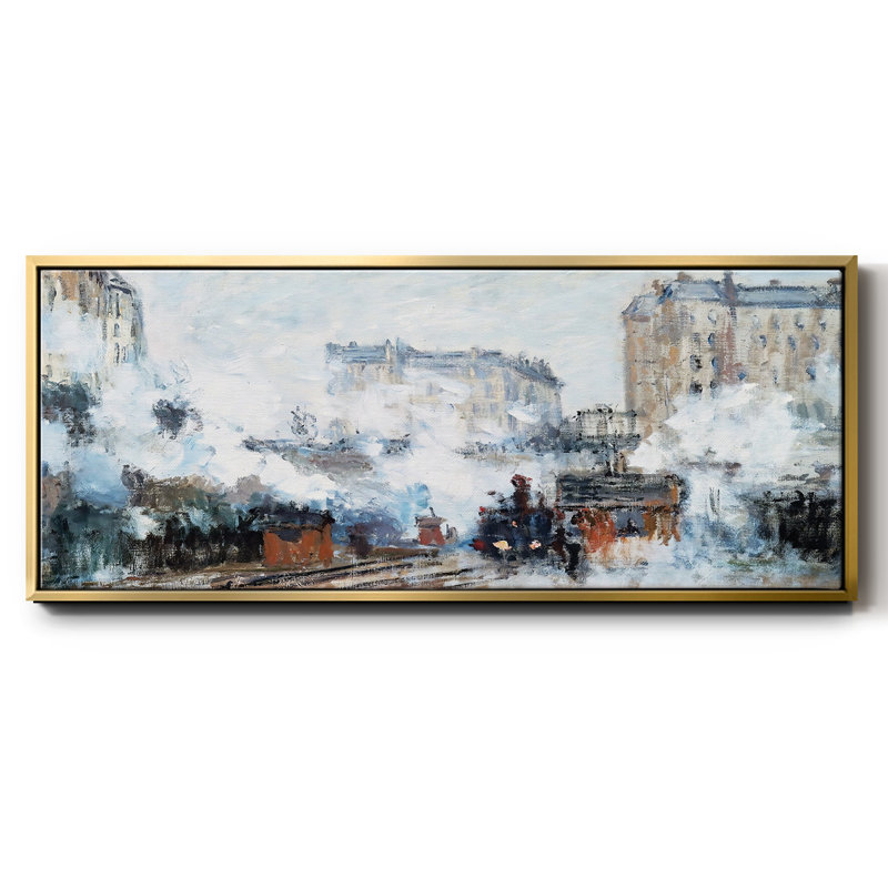 Saint - toile encadrée, H 20 po x l 50 po
