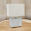 Hand-Finished Petersville Ceramic Table Lamp with Cement Base, Inline Rocker Switch, 1m Cable,  Ideal for Living Room or Bedroom
