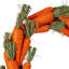 Couronne de jute carotte 17 po