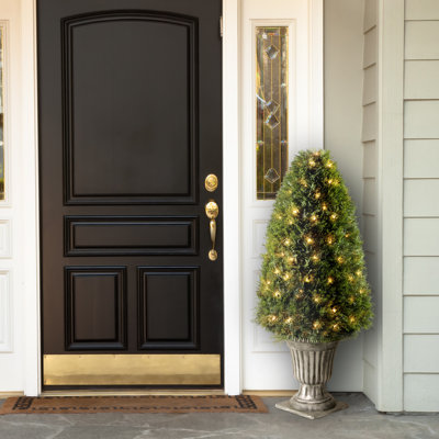 Pre-Lit Artificial Upright Juniper